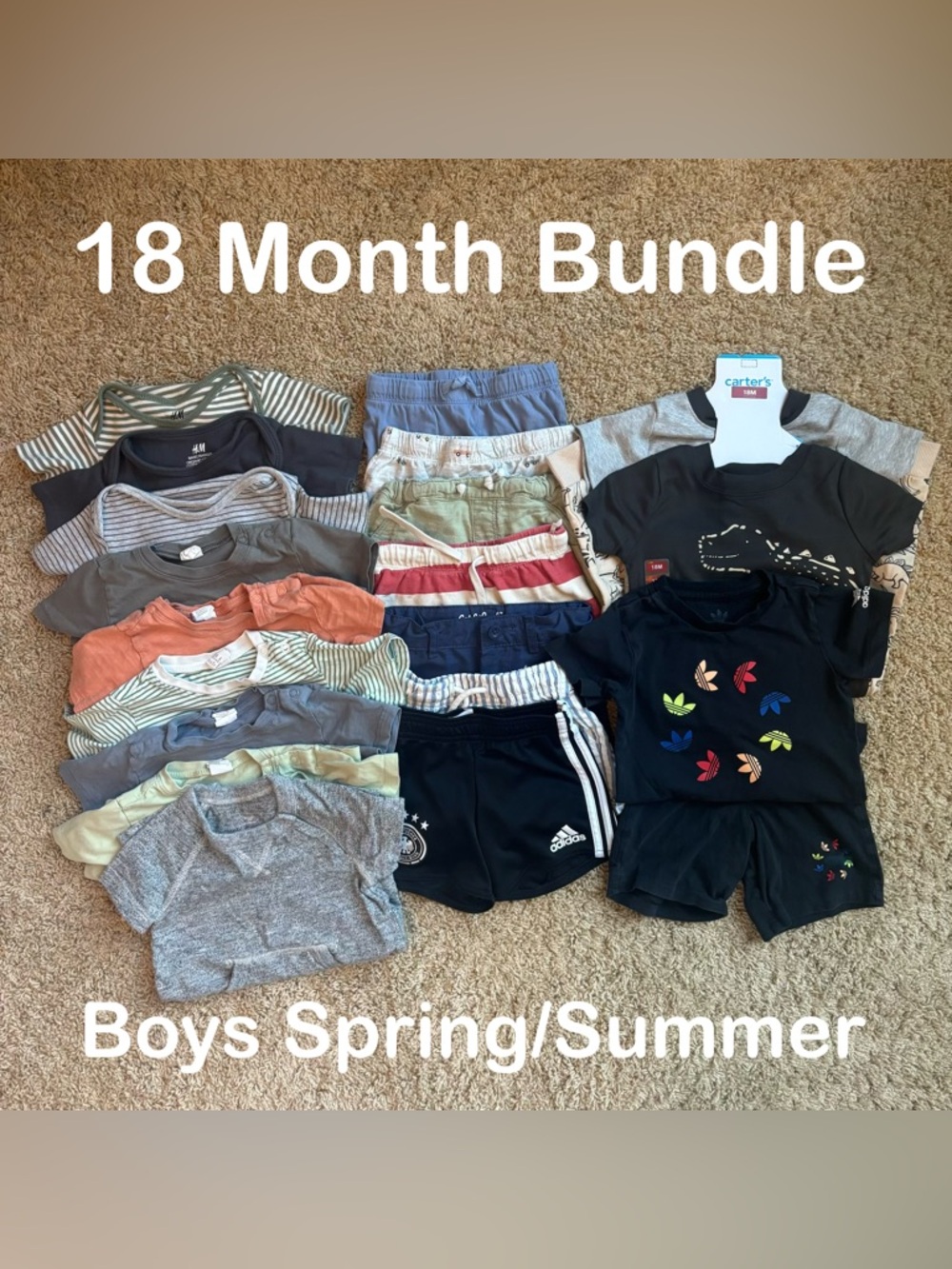12-18M Boys Spring/Summer Clothes Bundle